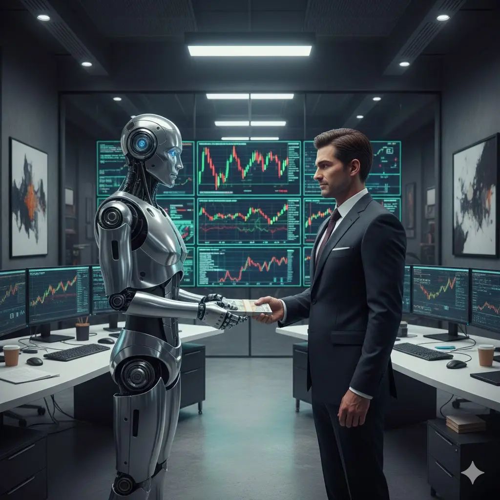 współpraca człowieka i robota